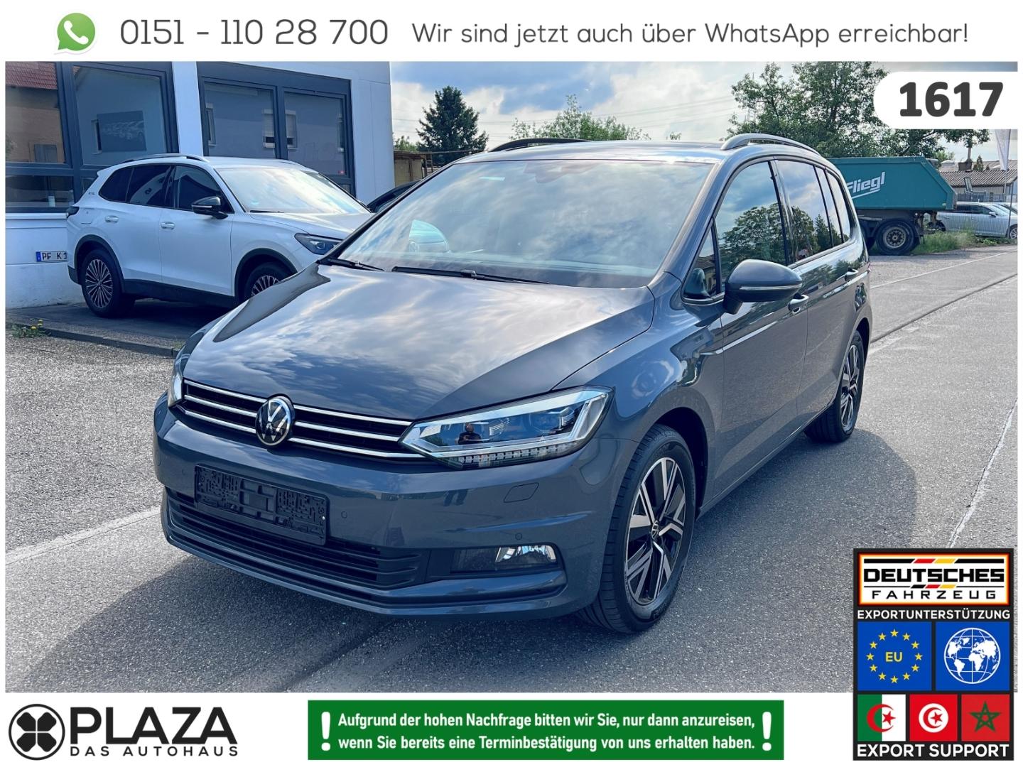 Volkswagen Touran 1.5TSI DSG 7SP AHK PANO STHZ DYN RFK ACC