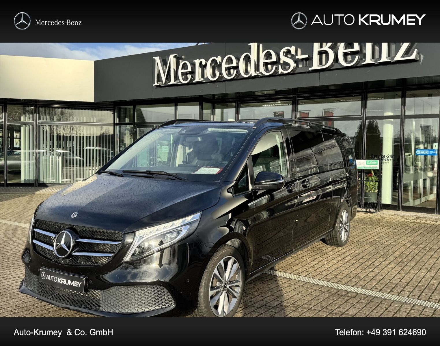 MERCEDES-BENZ V 300 d AVANTGARDE Extralang Airmatic+LED+360°