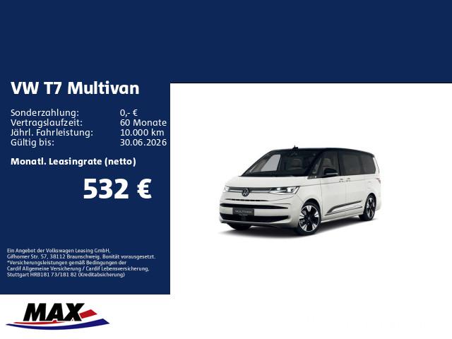 Volkswagen Multivan Life "Edition" LÜ 2.0 TDI 110 kW DSG*AH