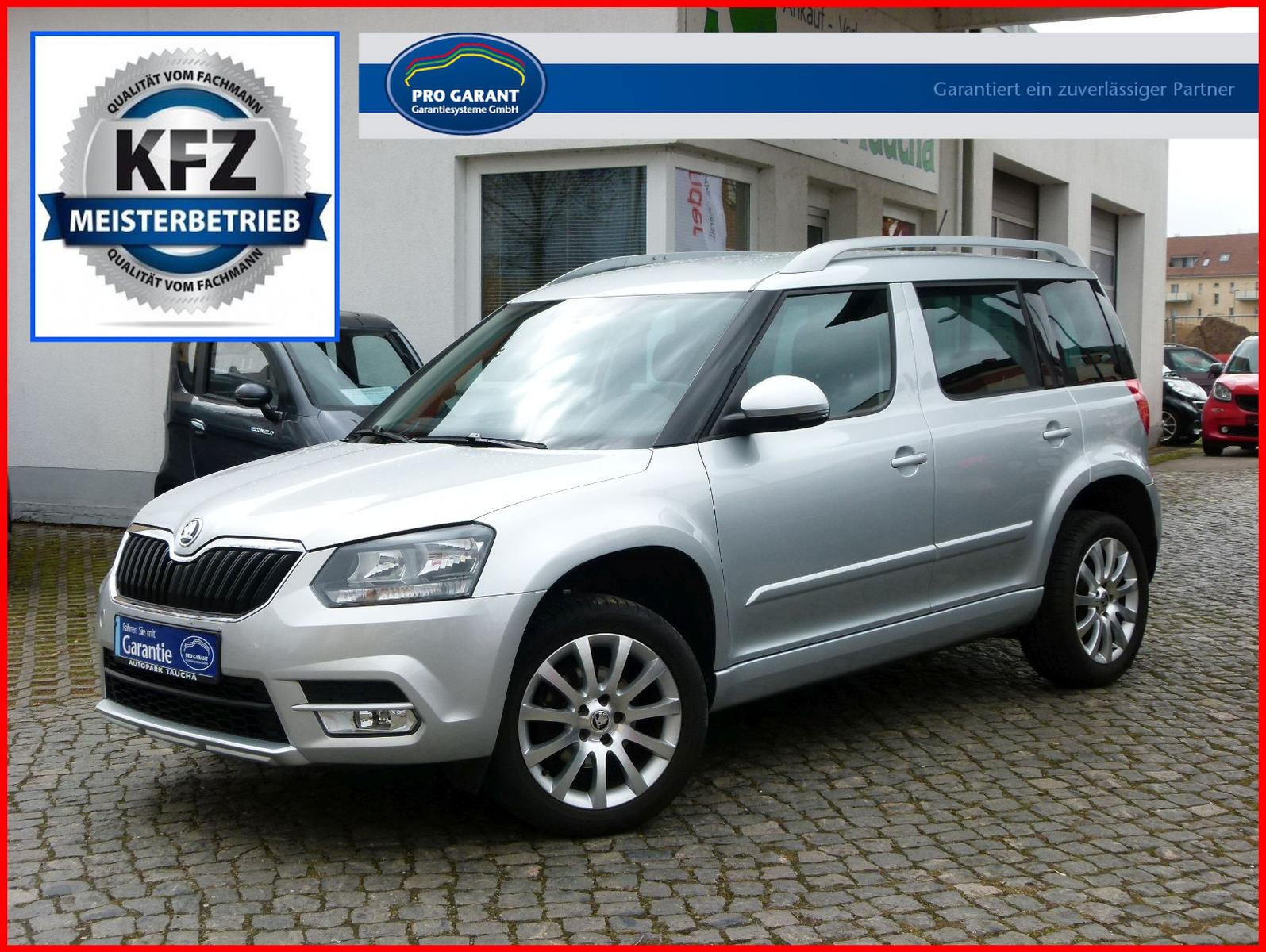 Skoda Yeti 1.Hand AHK Klima SHZ PDC HU 2027 +GARANTIE+