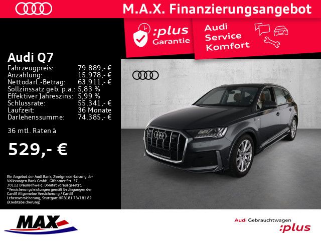 Audi Q7 50 TDI S-LINE QUATT LED+KAM+AHK+PANO+STANDHZG