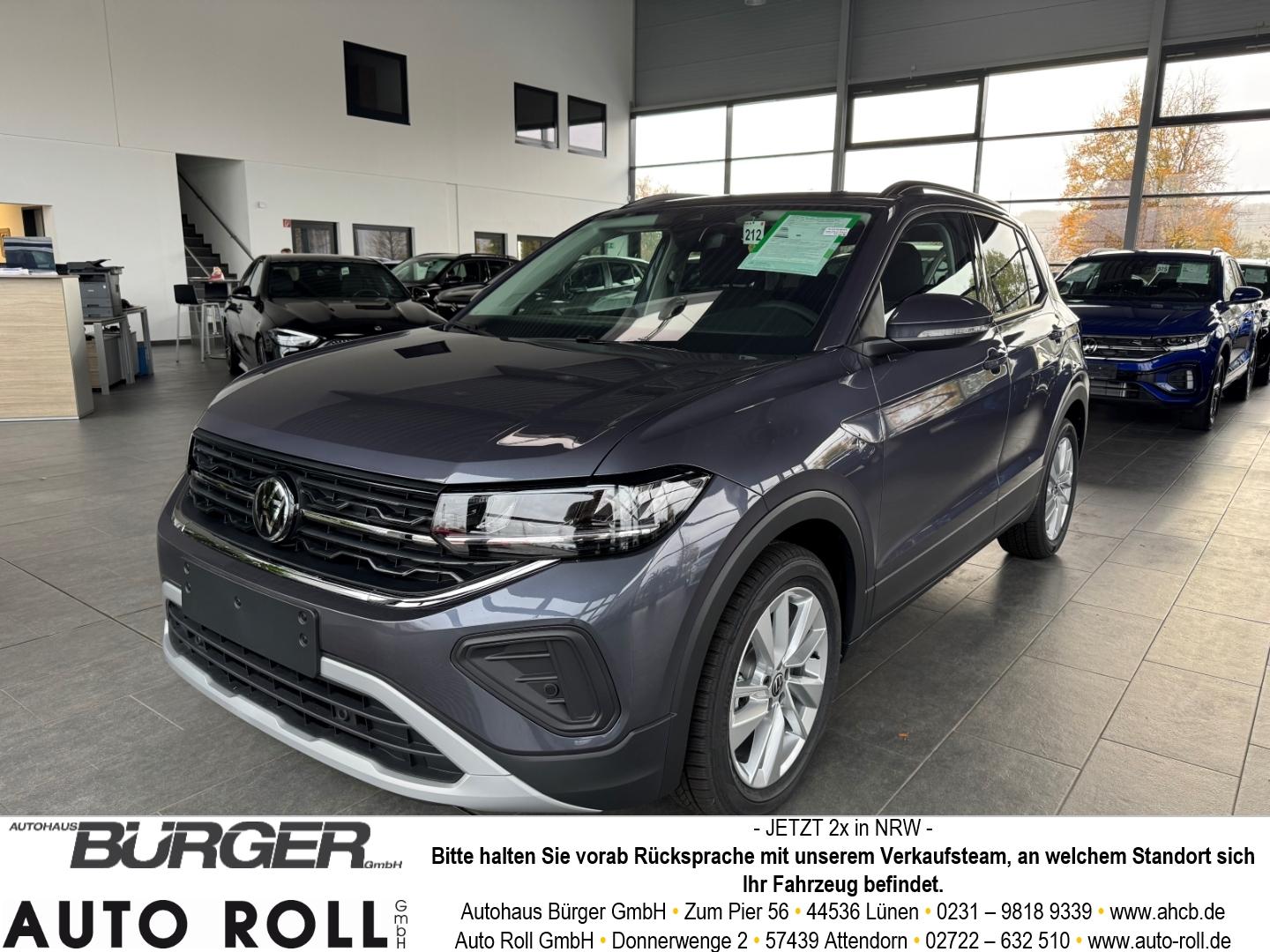 Volkswagen T-Cross 1.0 TSI Prime Navi AHK LED Kamera ACC Si