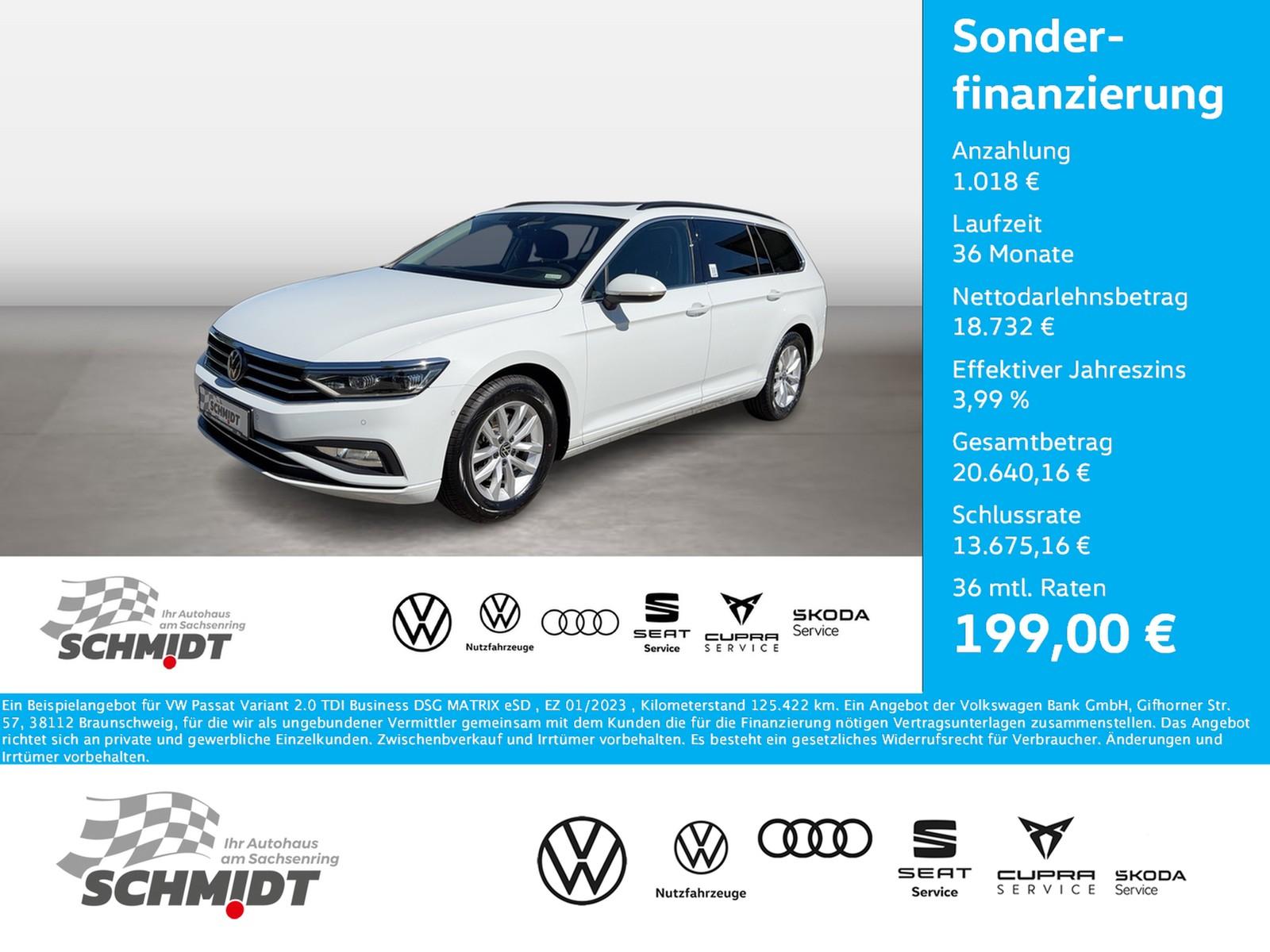 Volkswagen Passat Variant 2.0 TDI Business DSG MATRIX eSD