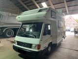 Karmann Mercedes MB 100D Alkoven Top Gepflegt Markise TV - Wohnmobil oder -wagen 100 mb