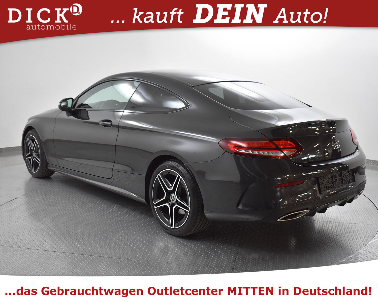 MERCEDES-BENZ C 200 Coupe 2X AMG Line NIGHT+WIDES+LED+KAM+ACC+ - Image 4