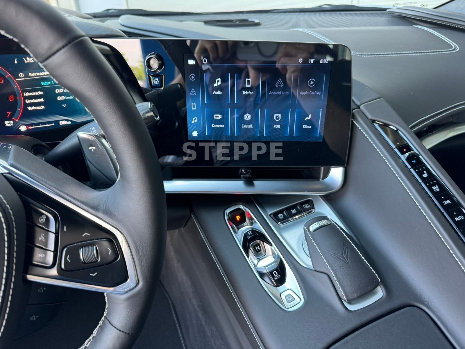 Corvette C8 Stingray Coupe 6,2 V8 3LT Europamodell STEPPE