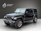 Jeep Wrangler T-GDI Sahara PDC SHZ Kamera Tempo Klima - Jeep Wrangler Sahara mit Benzin-Antrieb