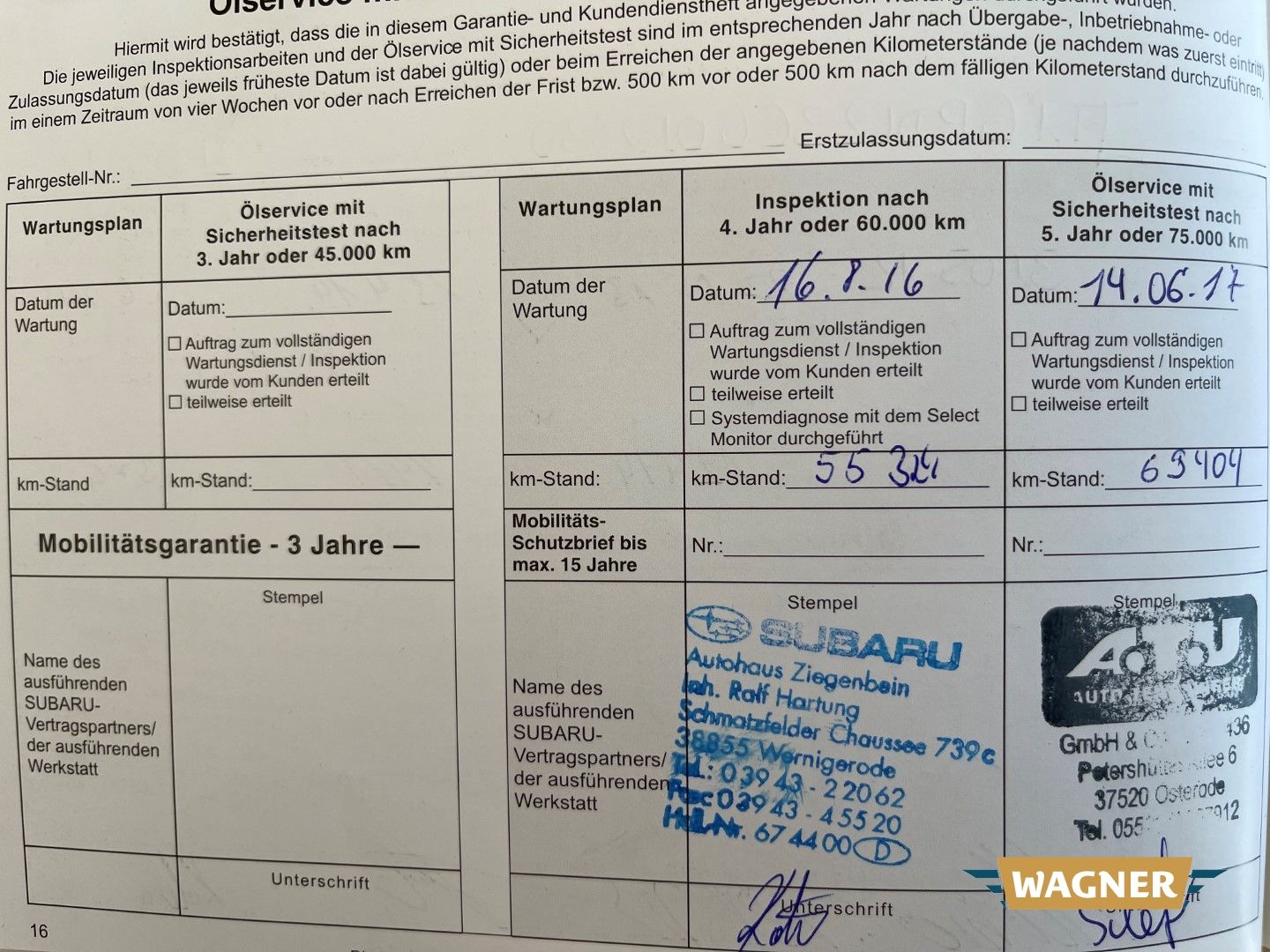 Fahrzeugabbildung Subaru XV Exclusive Klimaautomatik Tempomat