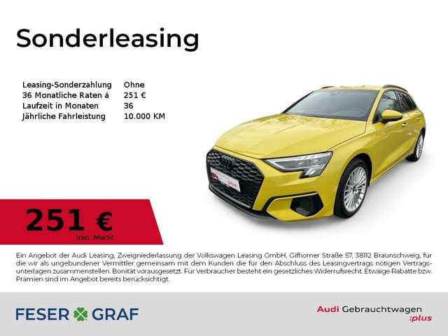 Audi A3 Sportback Advanced 30 TFSI NAVI+/PDC+/AZV/ACC