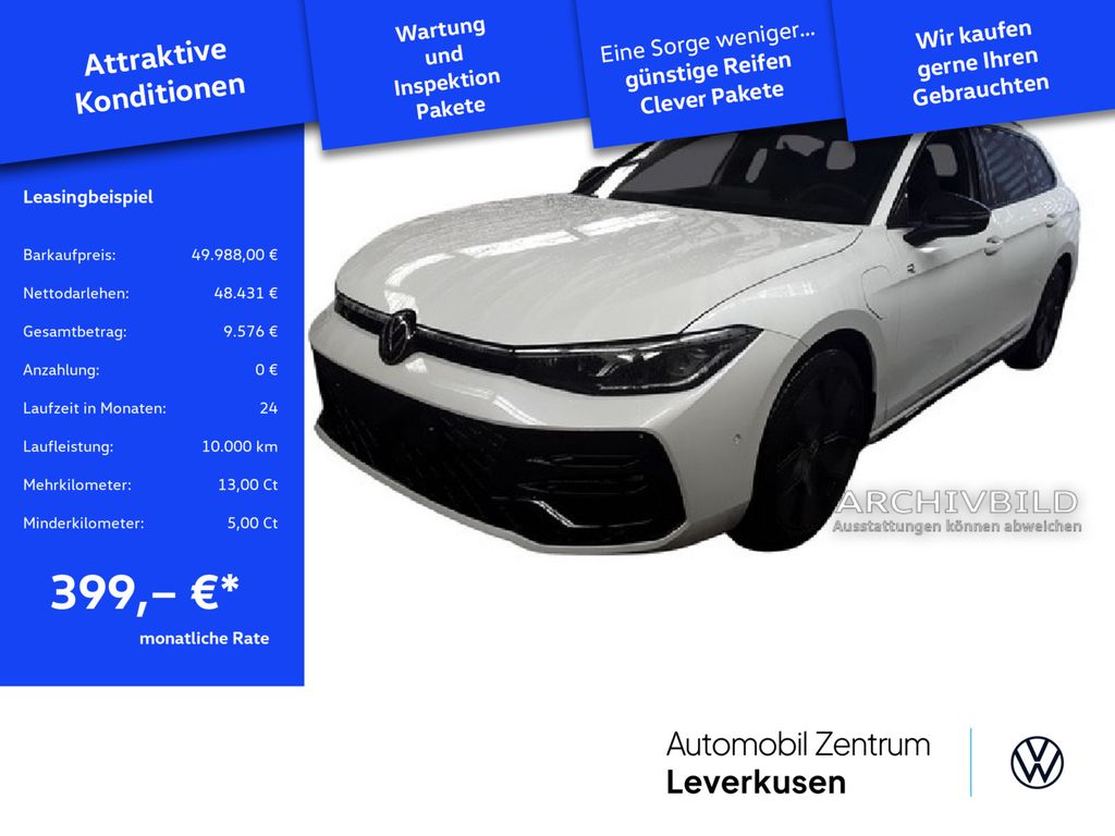 Passat eHybrid R-Line PANO MATRIX LEDER H/K AHK