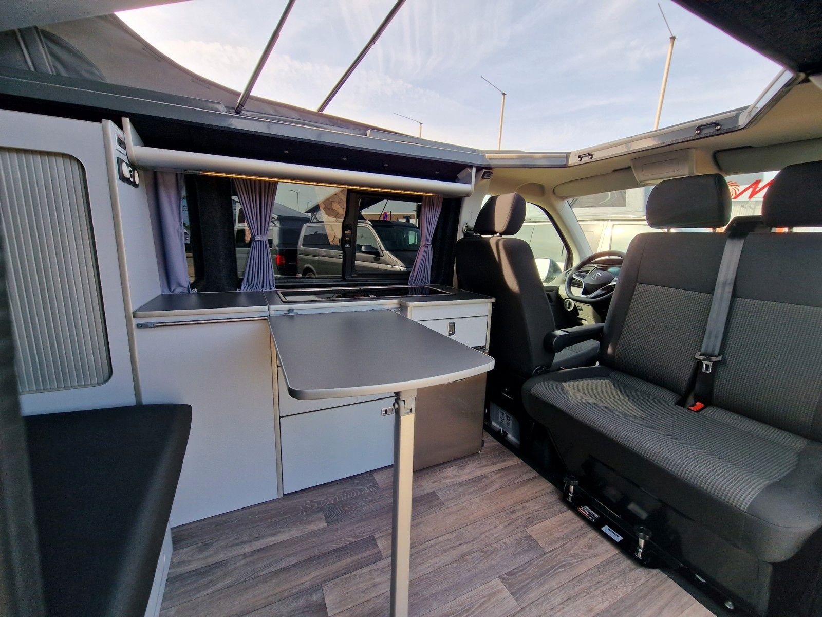 Volkswagen T6.1 wie California AUFSTELLDACH KÜCHE NEUAUSBAU foto 2
