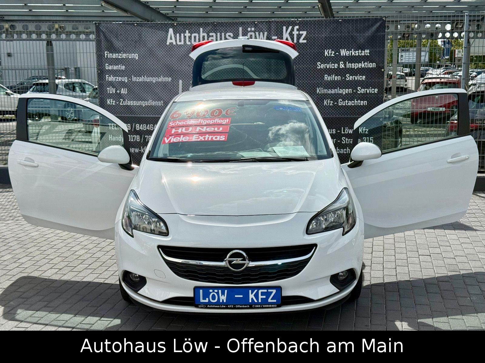 Opel Corsa E 1.2 TÜV NEU SCHECKHEFT ALLWETTERREIFEN