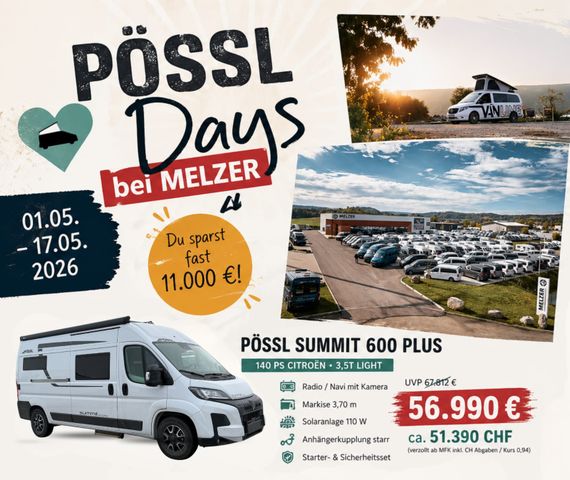 POESSL Summit 600 Plus *Pössl Days Aktion*