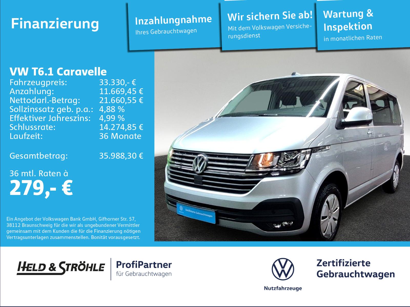 Volkswagen T6.1 Caravelle Comfortline 2.0TDI 9SITZE NAV SHZ