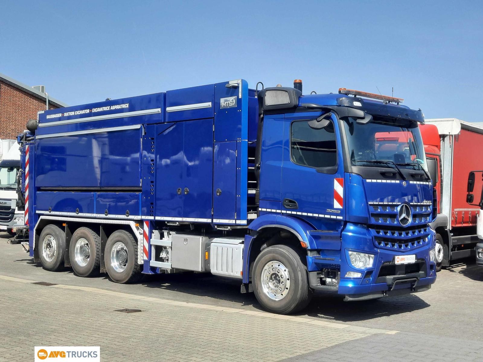 Mercedes-Benz 3253 L AROCS 8X4 Saugbagger MTS DINO 12