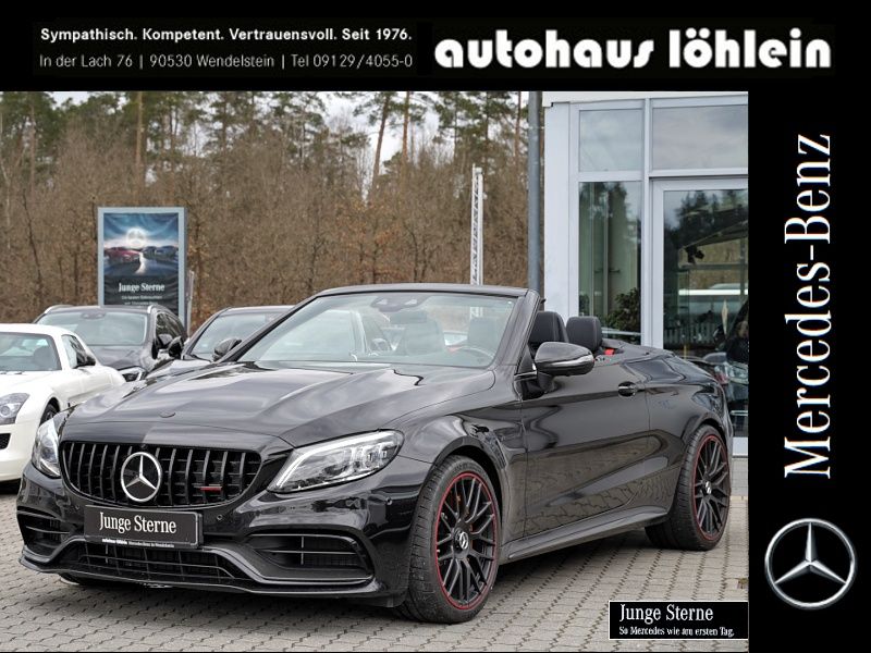 MERCEDES-BENZ C 63 S AMG Cabrio WINTERRÄDER+KERAMIK+PERF-S+HUD