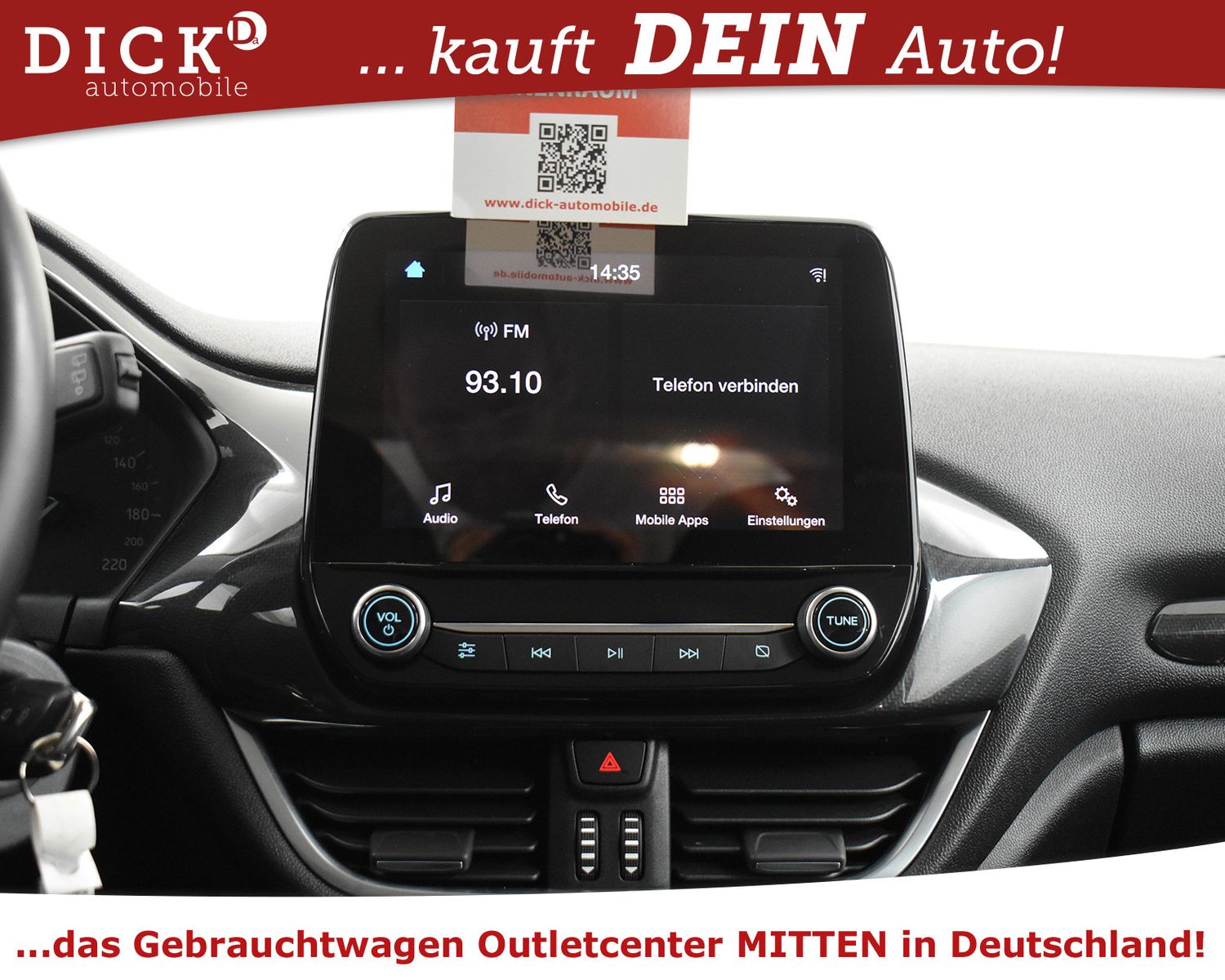FORD Fiesta 1.0 EB Aut Active LED+SITZHZ+PDC+DAB+TEMP - Image 15