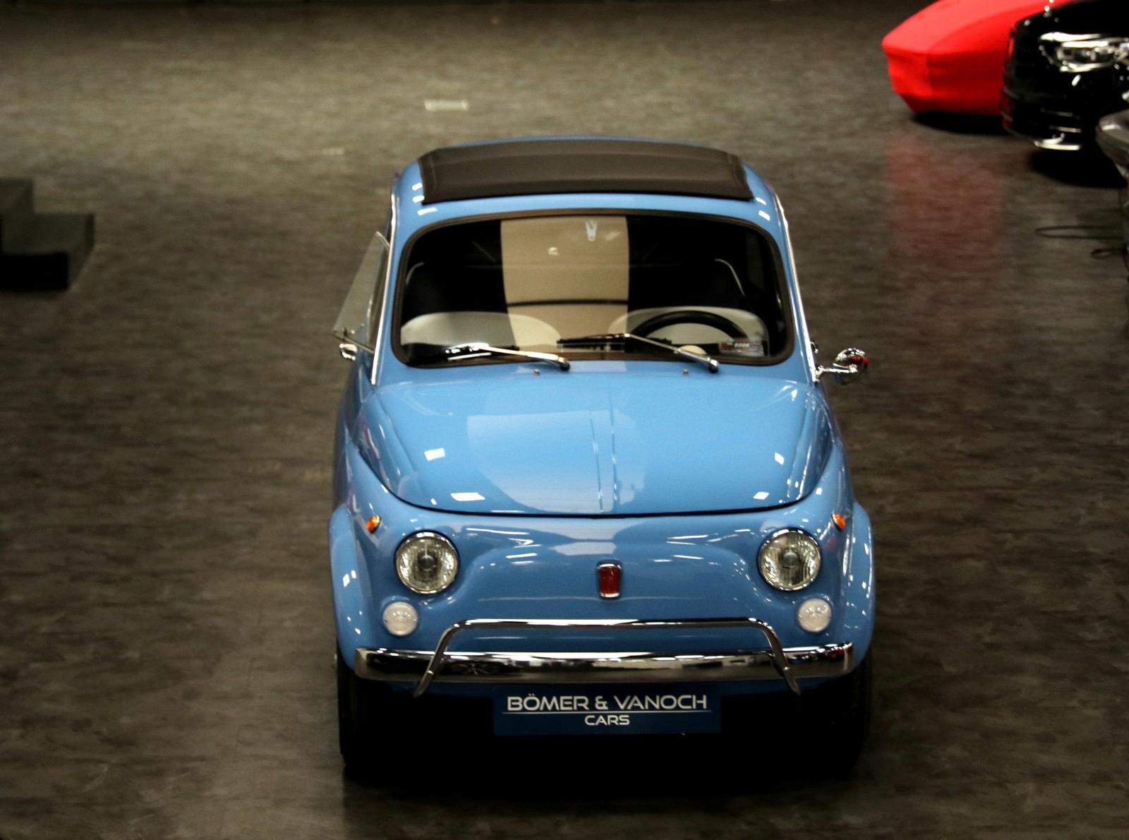 Fiat 500 F Nuova Faltdach Komplett Restauriert