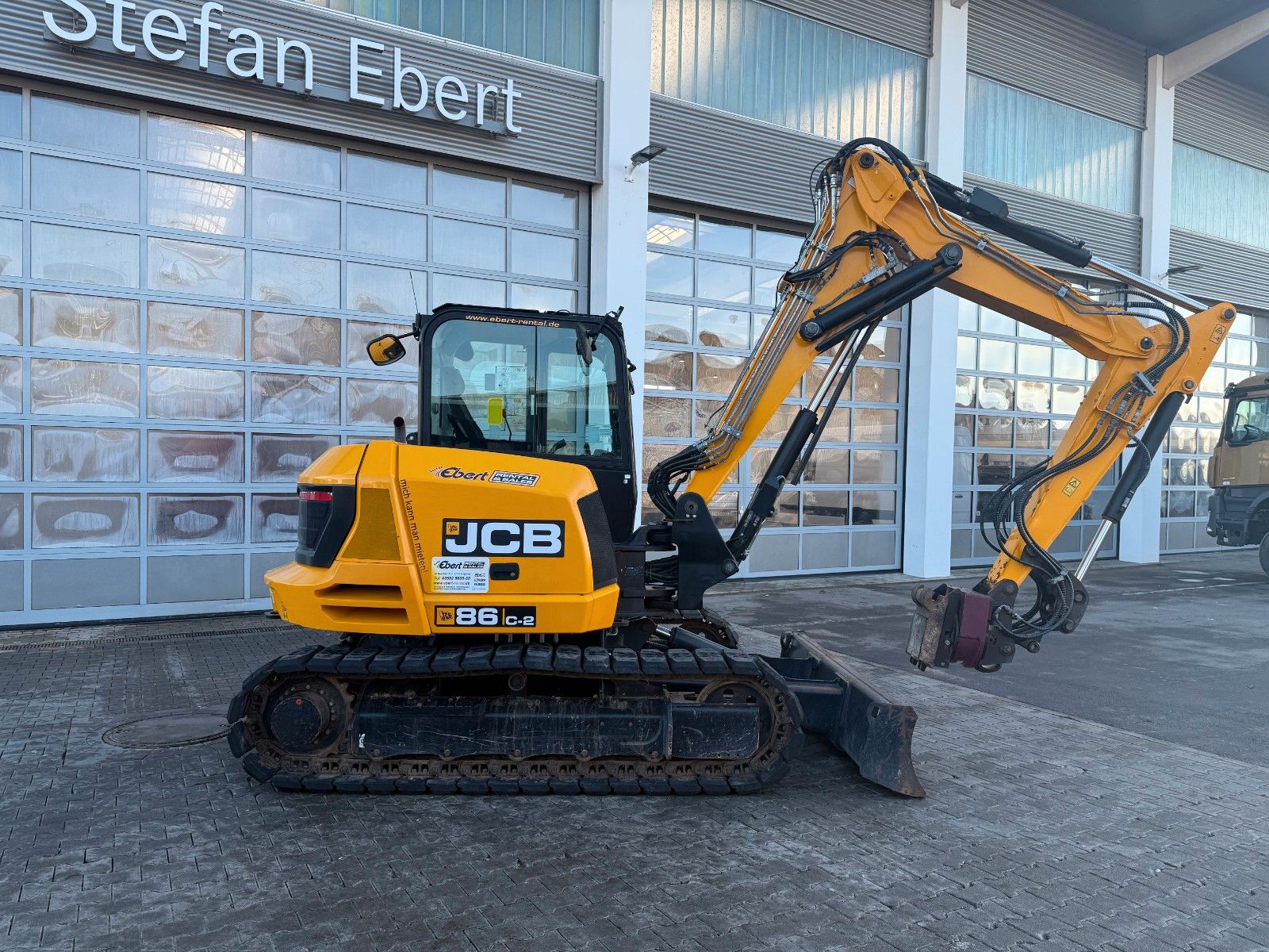 Fahrzeugabbildung JCB 86C - 2 T/ nur 627h! / 2022 / Holp Rototop
