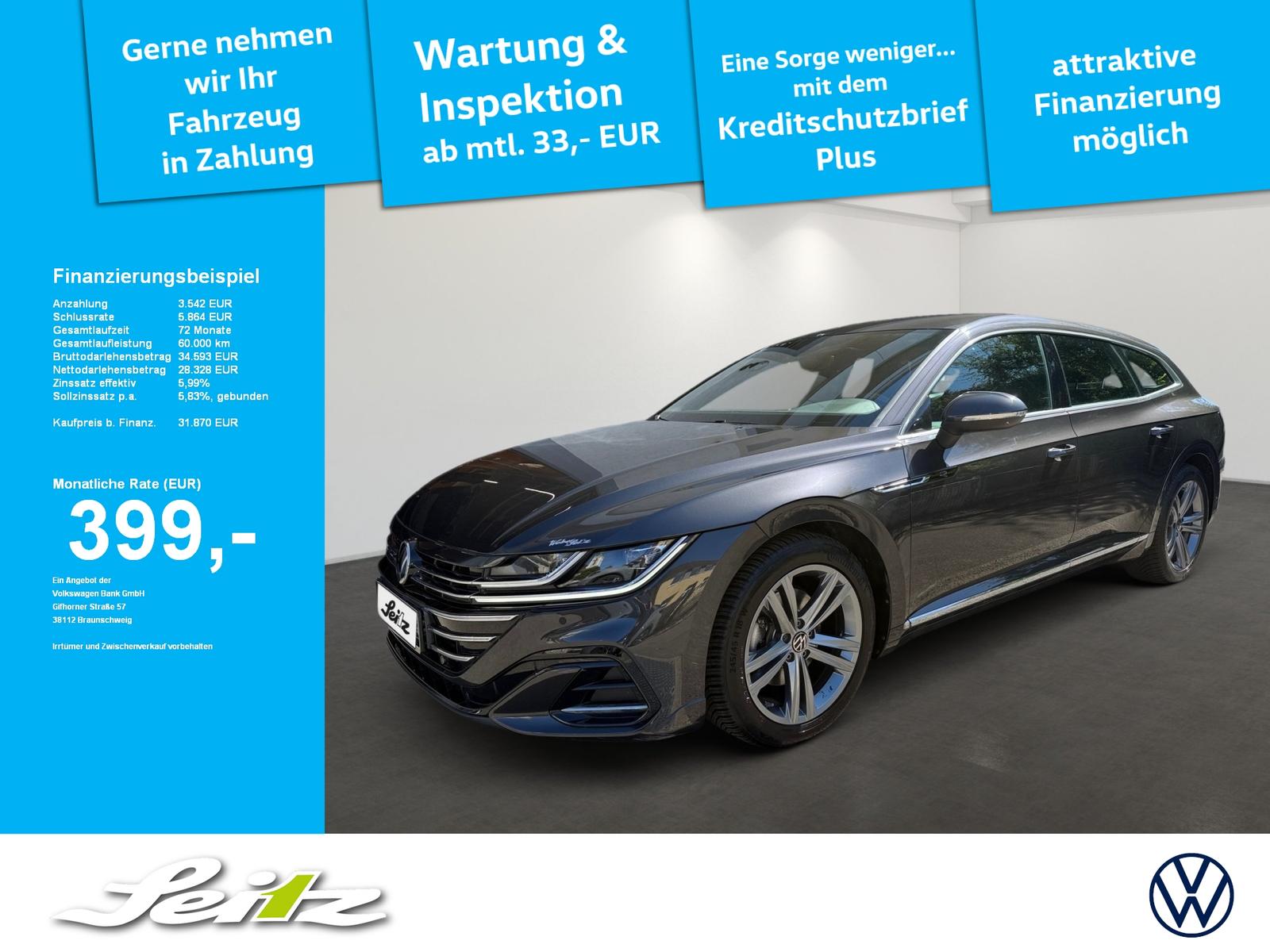 Volkswagen Arteon Shooting Brake 2.0 TDI DSG R-Line 4Motion