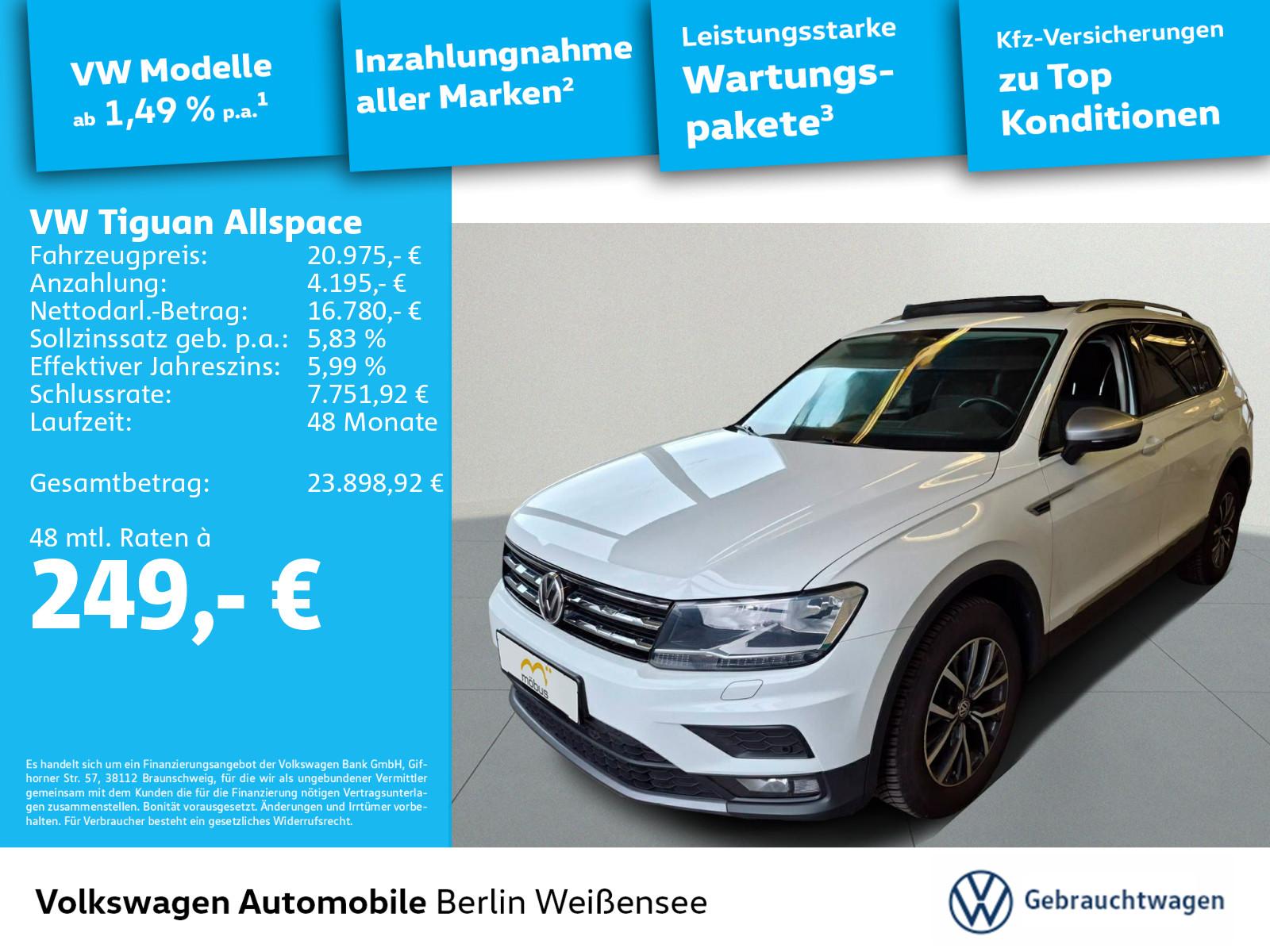 Volkswagen Tiguan Allspace 2.0 TDI Comfortline*PANO*NAV*AHK