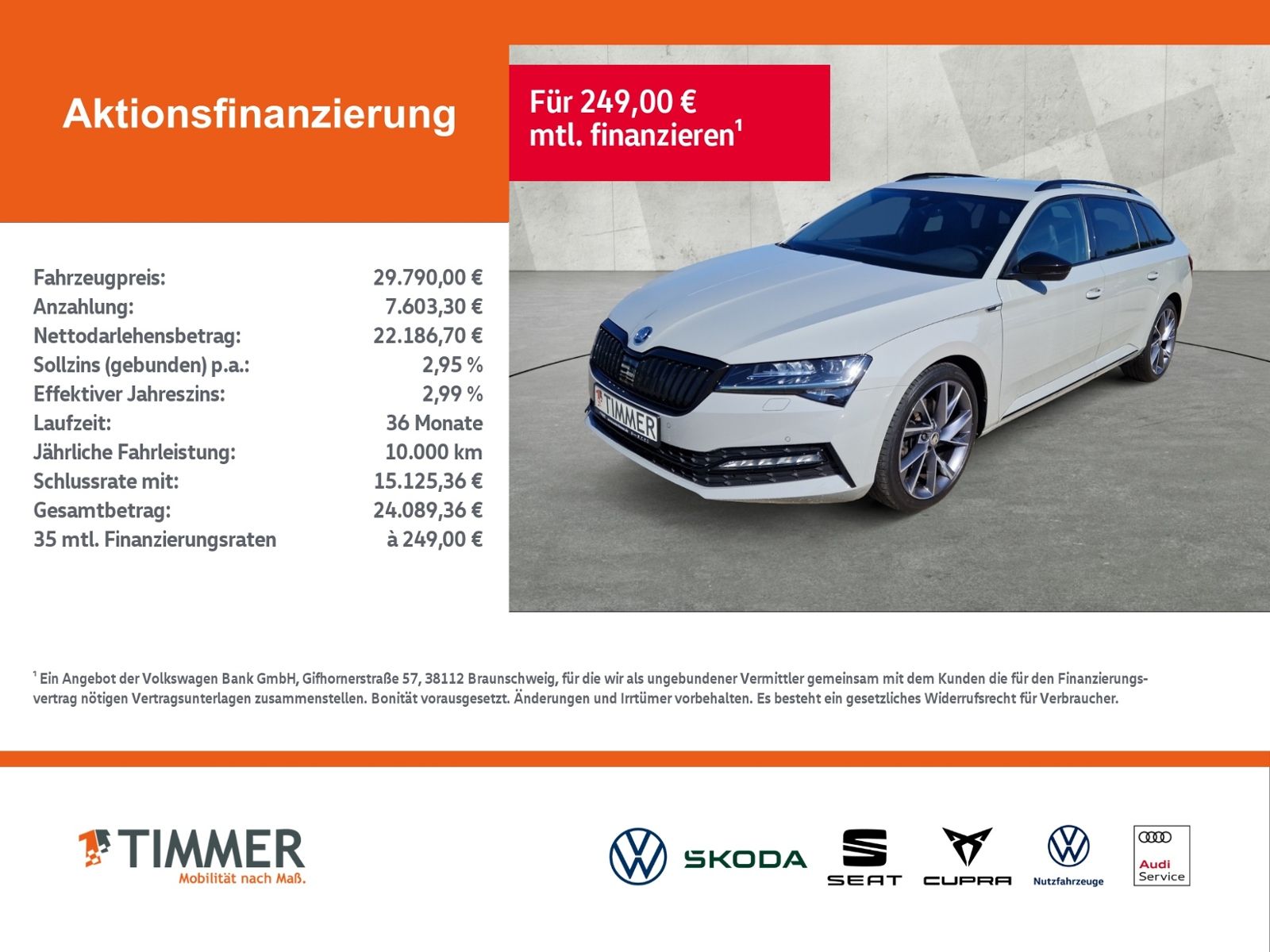 Skoda Superb Combi 2.0 TDI DSG 4x4 SPORTLINE +AHK +CAN imagem 2