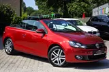 Volkswagen Golf VI Cabriolet 1 Hand BiXenon - Volkswagen Golf: Rot, Cabrio