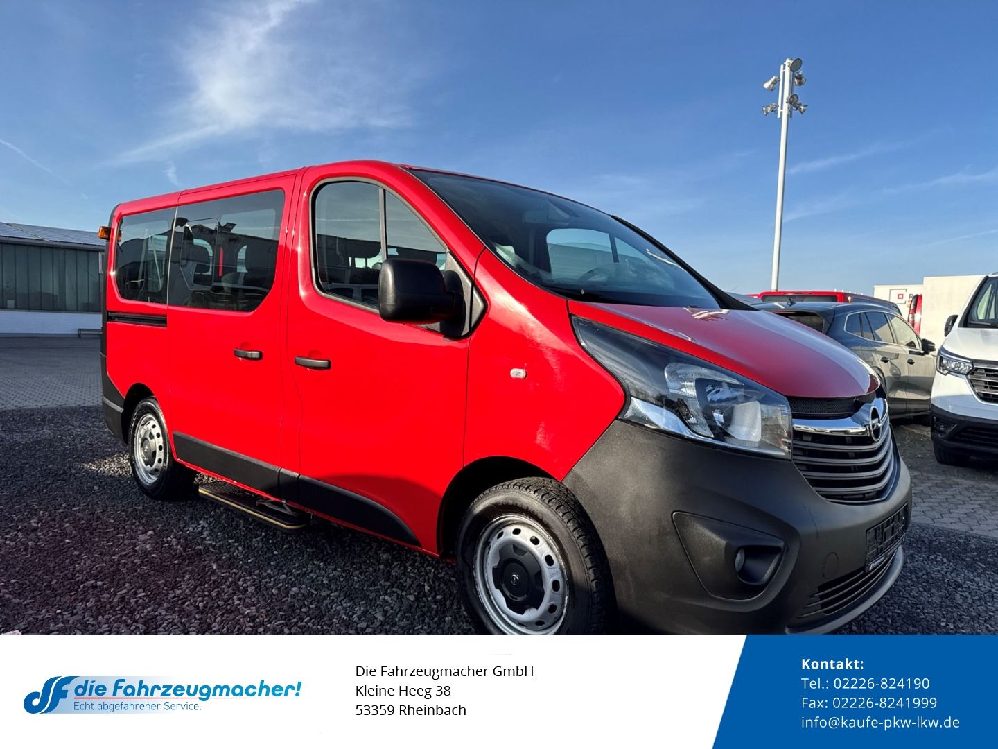 Fahrzeugabbildung Opel Vivaro B Kasten L1H1 2,7t 1.6 CDTI *7022
