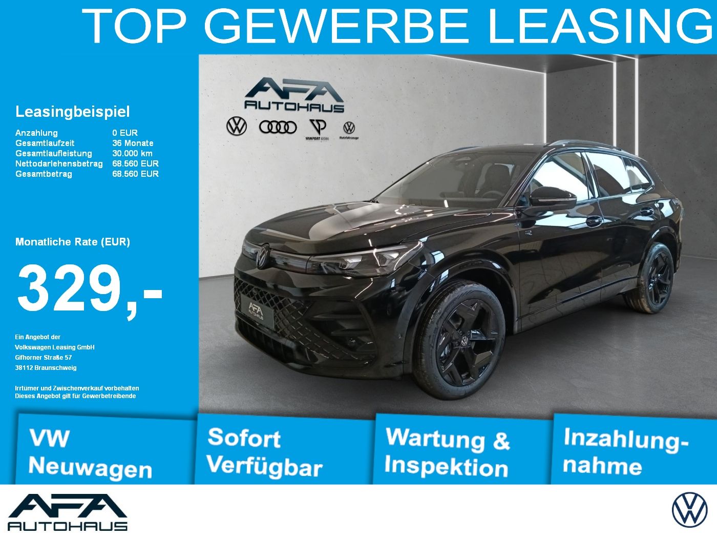Volkswagen Tiguan 2.0 TDI R-Line 4Motion DSG AHK*Matrix*Nav