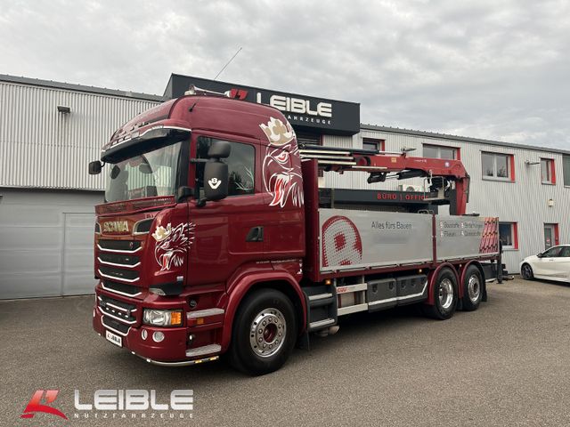 Scania R 580 LB6x2*4MNB*HMF Kran*Luft/Lift/Lenk*396TKM*