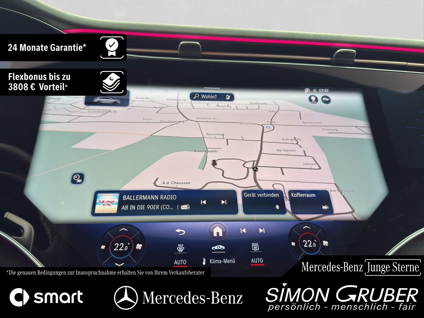 Fahrzeugabbildung Mercedes-Benz EQE 53 4M+ SUV AMG Dynamic+ ActiveRide DriversP