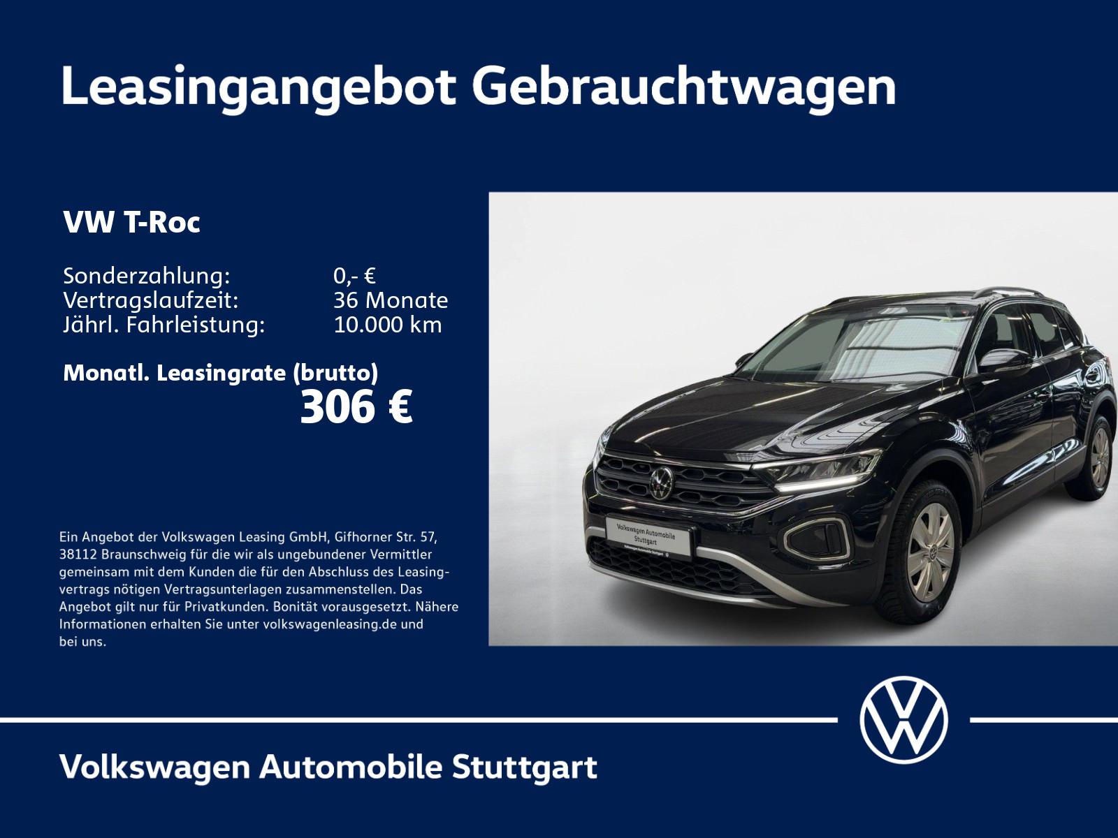 Volkswagen T-Roc Life 1.5 TSI DSG Navi Kamera Tempomat