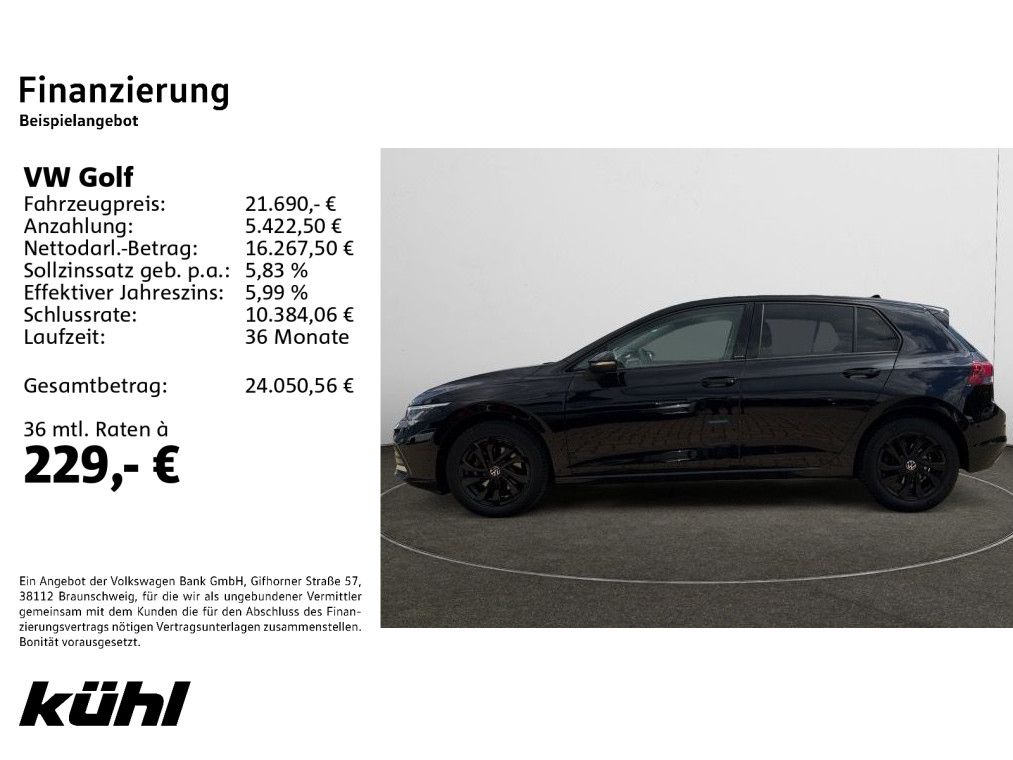 Volkswagen Golf VIII 2.0 TDI DSG Active Navi AHK Kamera foto 2