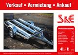TPV MU2 Motorradanhänger 750 kg 2-3 Motorräder - Pkw-Anhänger 750kg