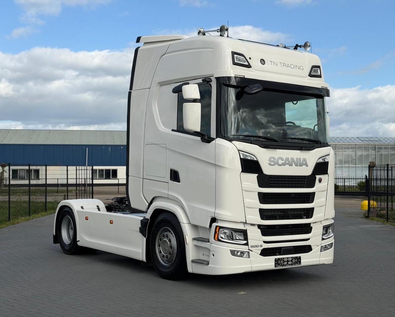 Scania S500 NEU, VOLLSPOILER, VOLLAUFLUFT, LEDER, RETAR