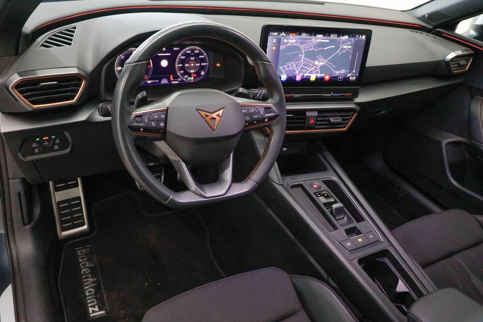 Cupra Leon ST 1.4 eTSI DSG VZ AHK SHZ ACC Kam. Beats, миниатюра 12