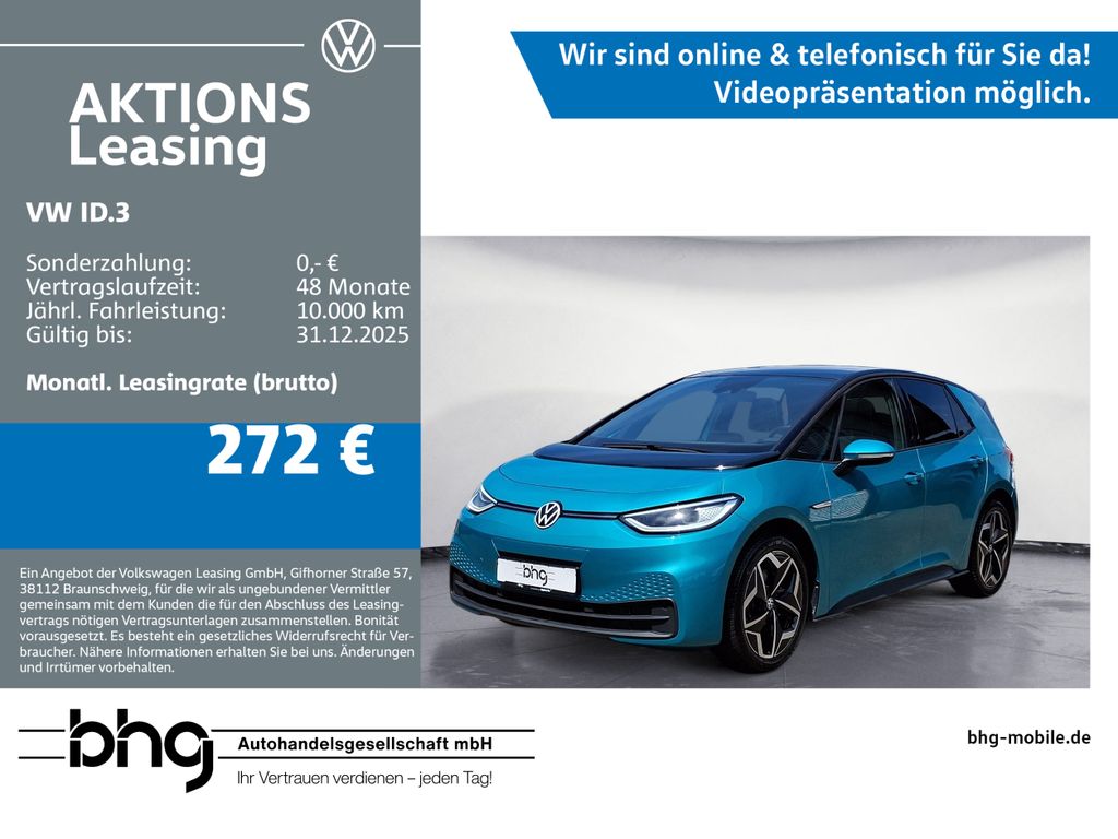 Volkswagen ID.3 Performance Pro Family MatrixLED ACC-Front-