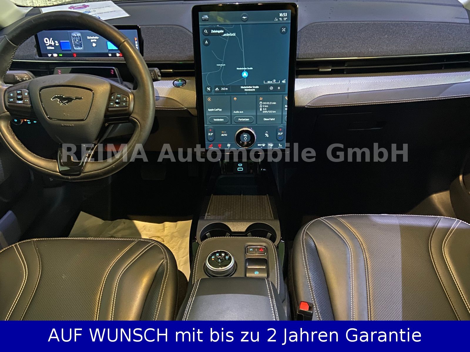 Fahrzeugabbildung Ford Mustang Mach-E, Pano, B&O Sound, ACC