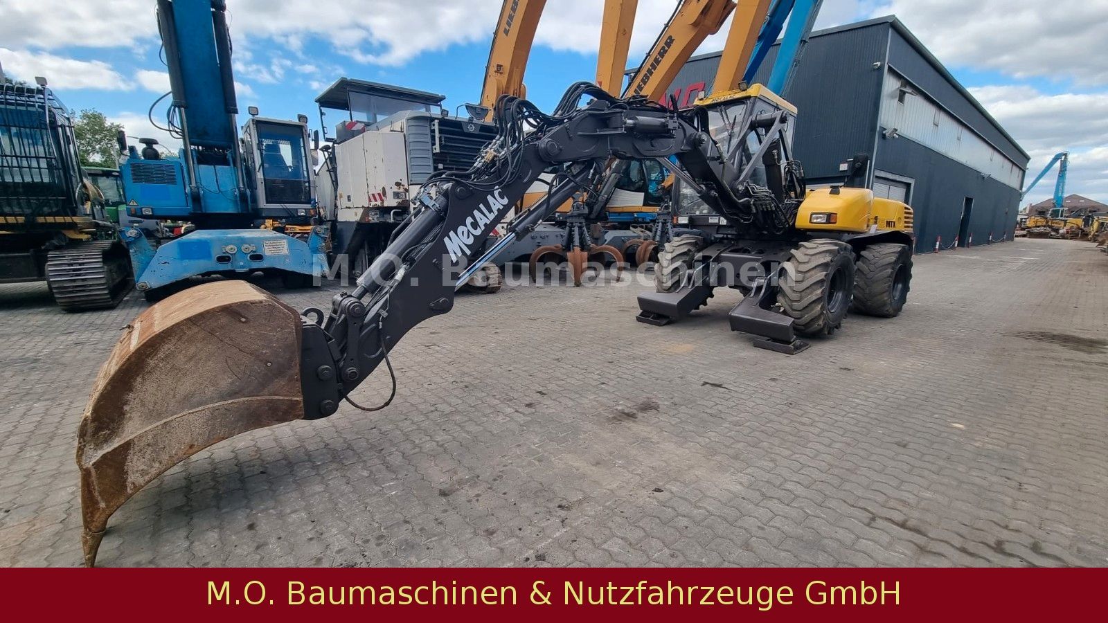Fahrzeugabbildung MECALAC 12 MTX / ZSA /VSA / Knickarm /5Löffel/Gabel