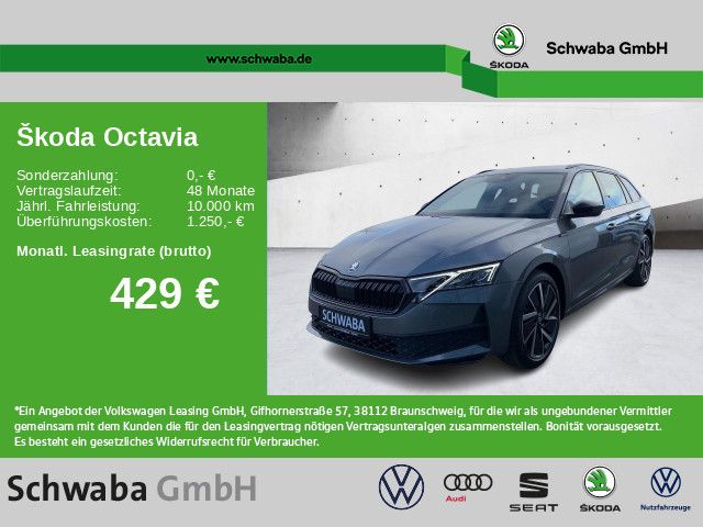 Skoda Octavia Combi Sportline 1,5 TSI *DSG*AHK*MATRIX*