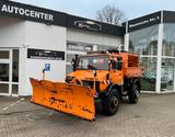 Mercedes-Benz UNIMOG 425 4x4 Schneepflug + Streuer HU 04.2025 - Mercedes-Benz U20