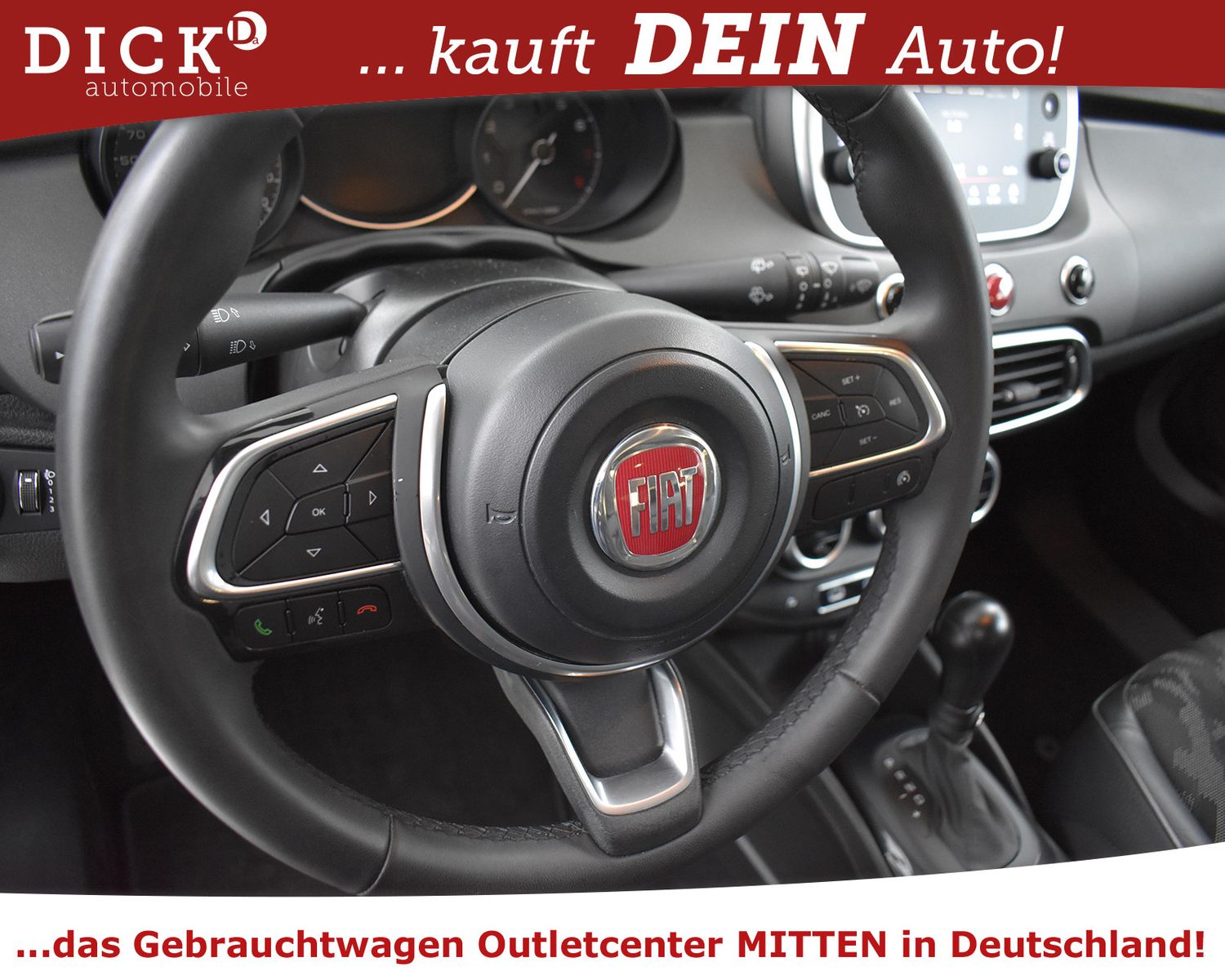 FIAT 500X 1.3 Cross Aut. LEDER+PDC+MFL+TEMP+APPLE+DAB - Image 14