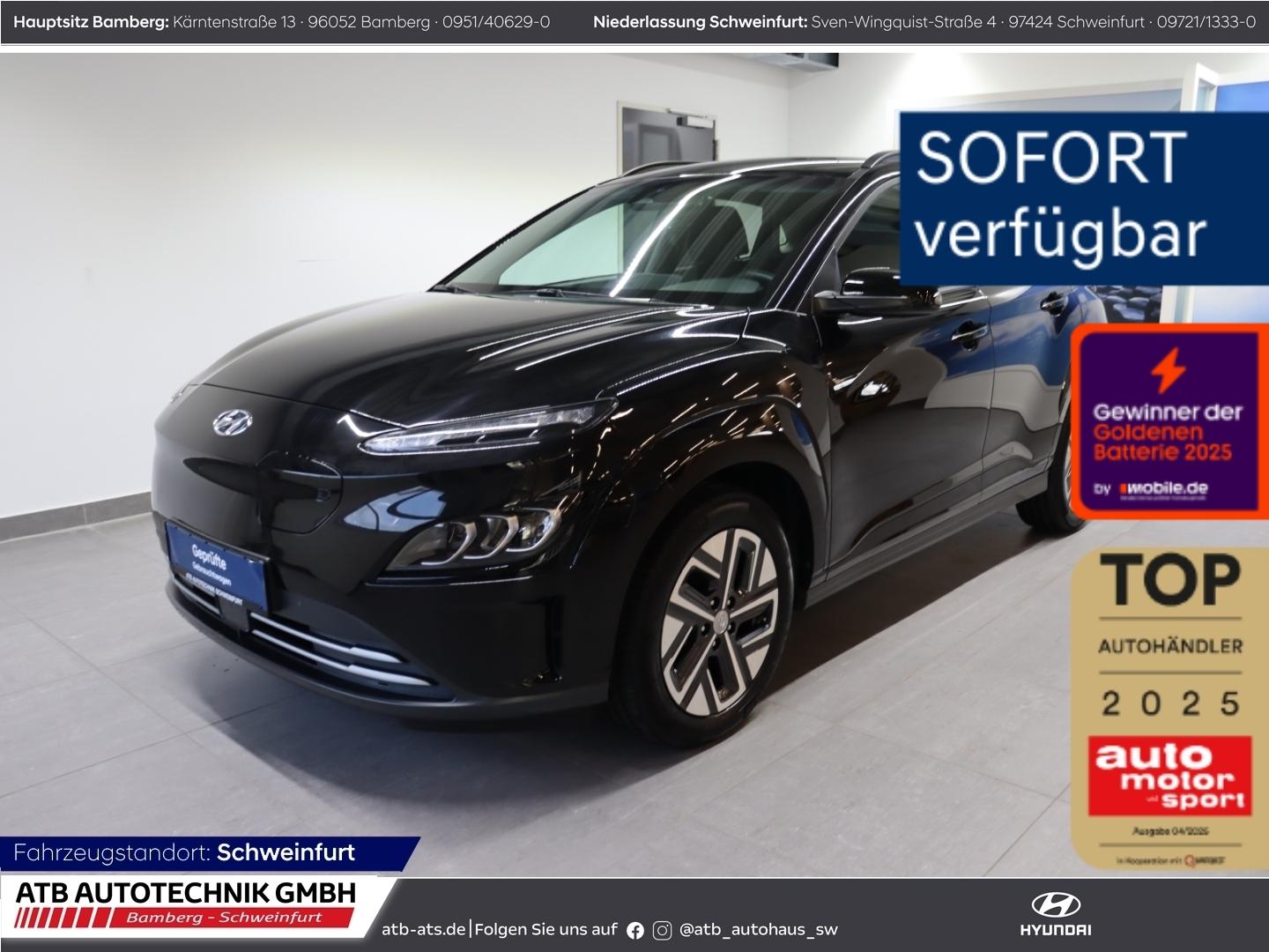 Hyundai KONA Elektro 100kWh ADVANTAGE-Paket SOH 97,6% 2W
