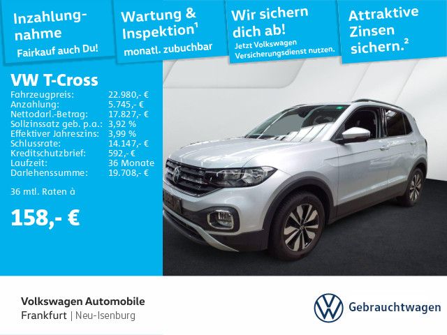 Volkswagen T-Cross 1.0 TSI DSG MOVE Navi LED Heckleuchten S