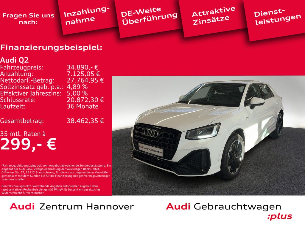 Q2 35 1.5 TFSI S line (EURO 6e)