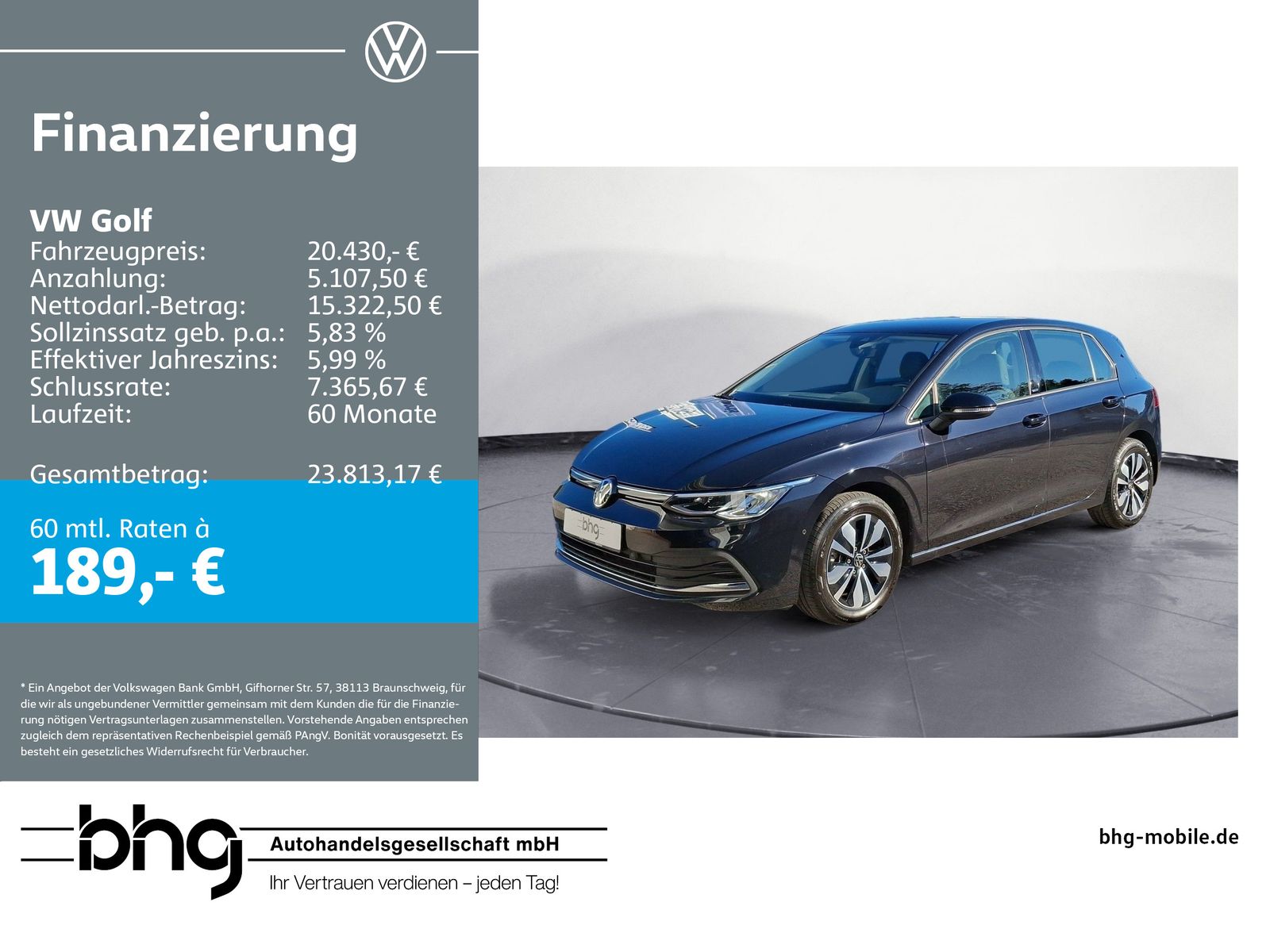 Volkswagen Golf 2.0 TDI Life