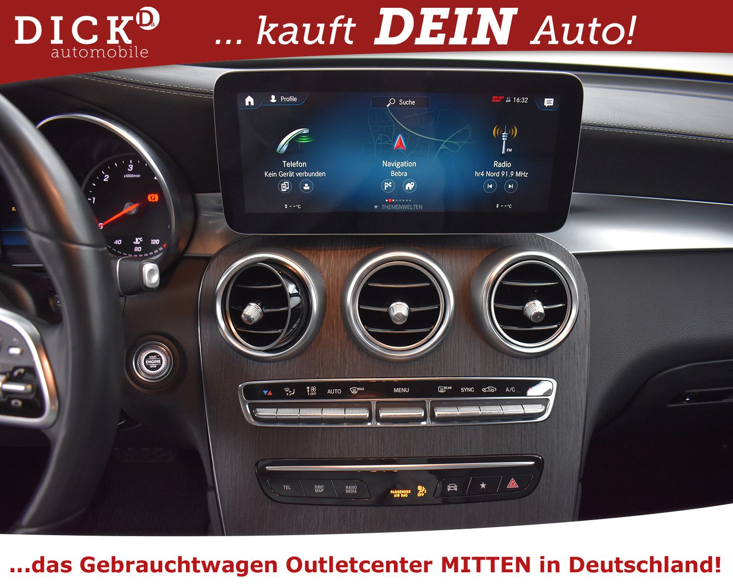 MERCEDES-BENZ GLC200d 4M Exclus LEDER+MEO+SHZ+NAVI+KAM+LED+AHK - Image 22