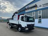 Mercedes-Benz 1224K Atego3  2 Seiten Kipper Heckkran Hiab 078 - Mercedes-Benz 1224 atego