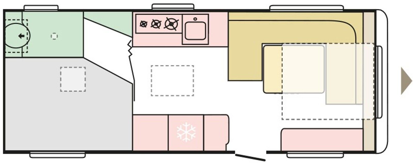 Fahrzeugabbildung Adria Alpina 583 LP Alde,Backofen,Fußbodenheizung