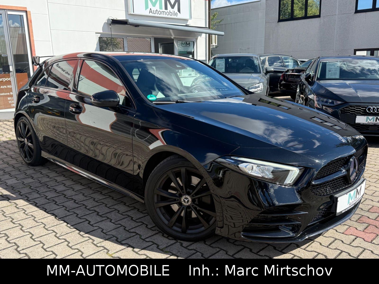 Mercedes-Benz A220 AMG-NIGHT-BURM-AMG SPOILER-JUNGE STER